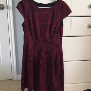 Maroon Dress